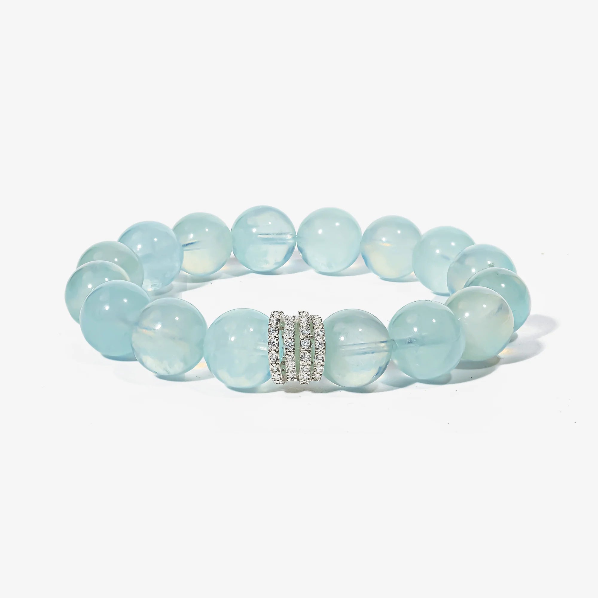 Ocean Calm Aquamarine Bracelet aurimala