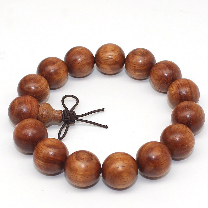 Huali Rosewood Healing Bracelet – Calming, Grounding Natural Wood Beads