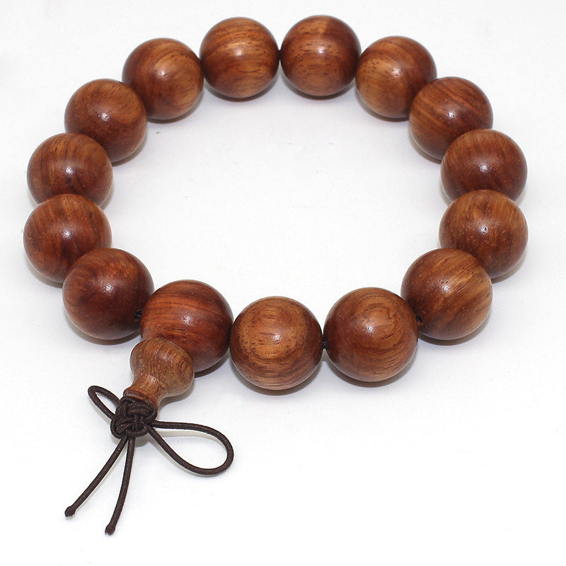 Huali Rosewood Healing Bracelet – Calming, Grounding Natural Wood Beads