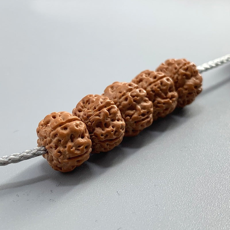 108 Natural Seed Bead Meditation Necklace / Wrap Bracelet — Handcrafted Counting Beads for Mindful Living