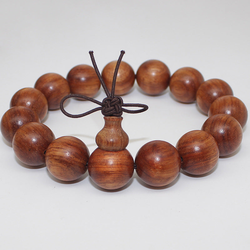 Huali Rosewood Healing Bracelet – Calming, Grounding Natural Wood Beads