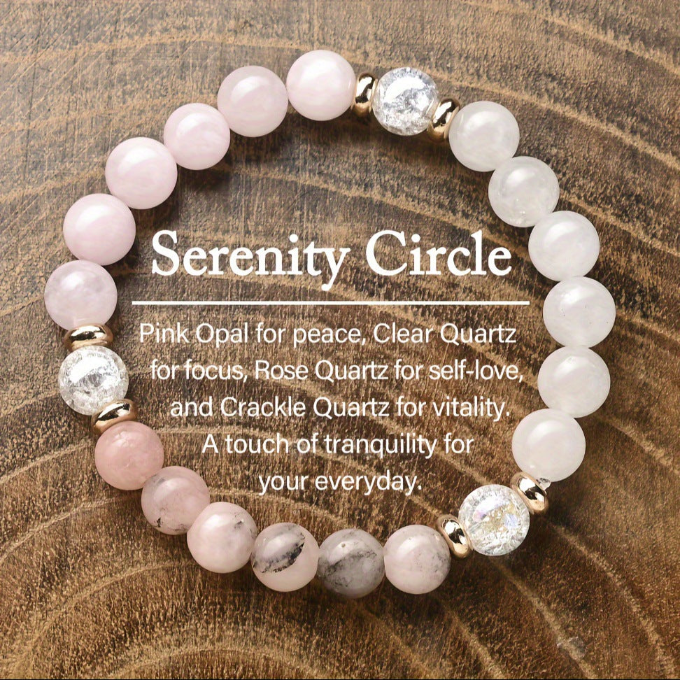 Boho Prosperity Bracelet – Multi-Gemstone Energy Beads for Wealth, Abundance & Positive Vibes