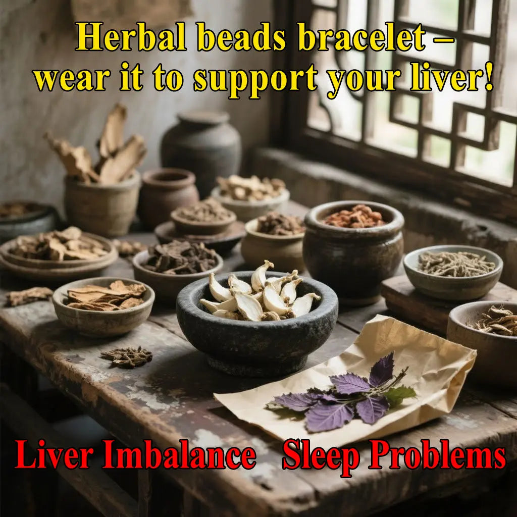 Five Elements handcrafted  Incense Bracelet: Natural Herbal Aromatherapy Jewelry aurimala