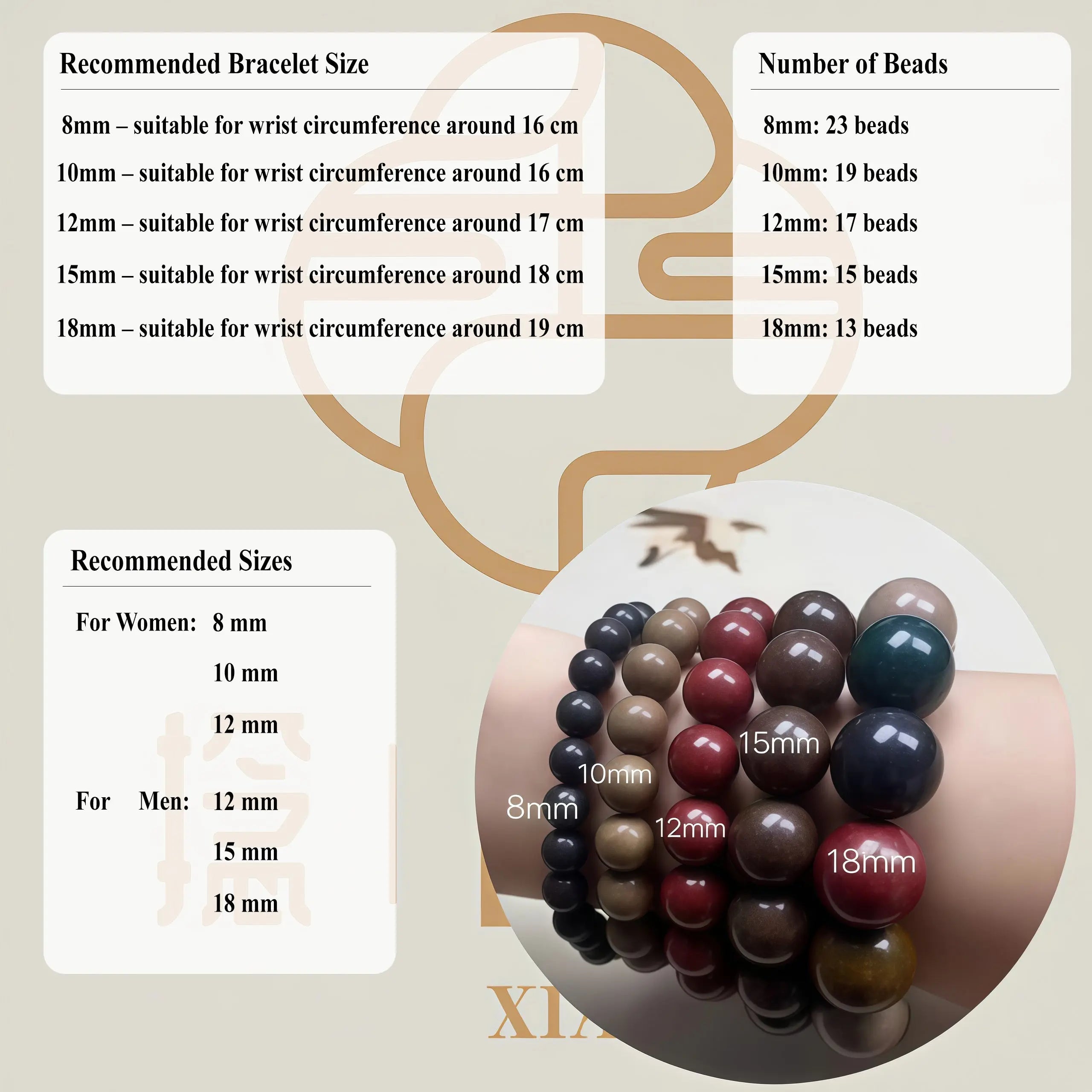 Five Elements handcrafted  Incense Bracelet: Natural Herbal Aromatherapy Jewelry aurimala