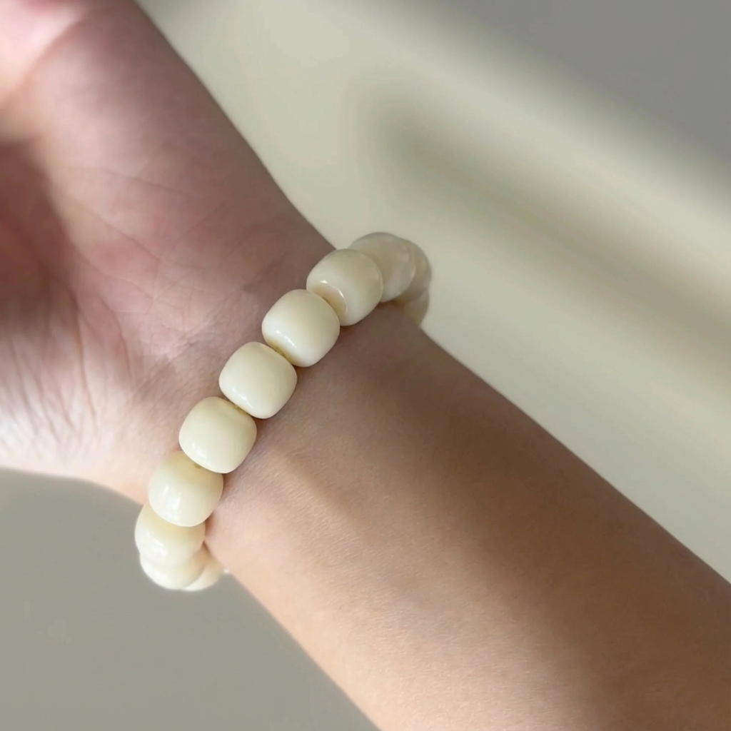 Bodhi Root Bead Bracelet, Meditation Prayer Beads Bracelet, Spiritual Awakening Jewelry-arimala