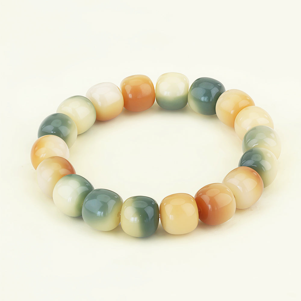 Bodhi Root Bead Bracelet, Meditation Prayer Beads Bracelet, Spiritual Awakening Jewelry aurimala10