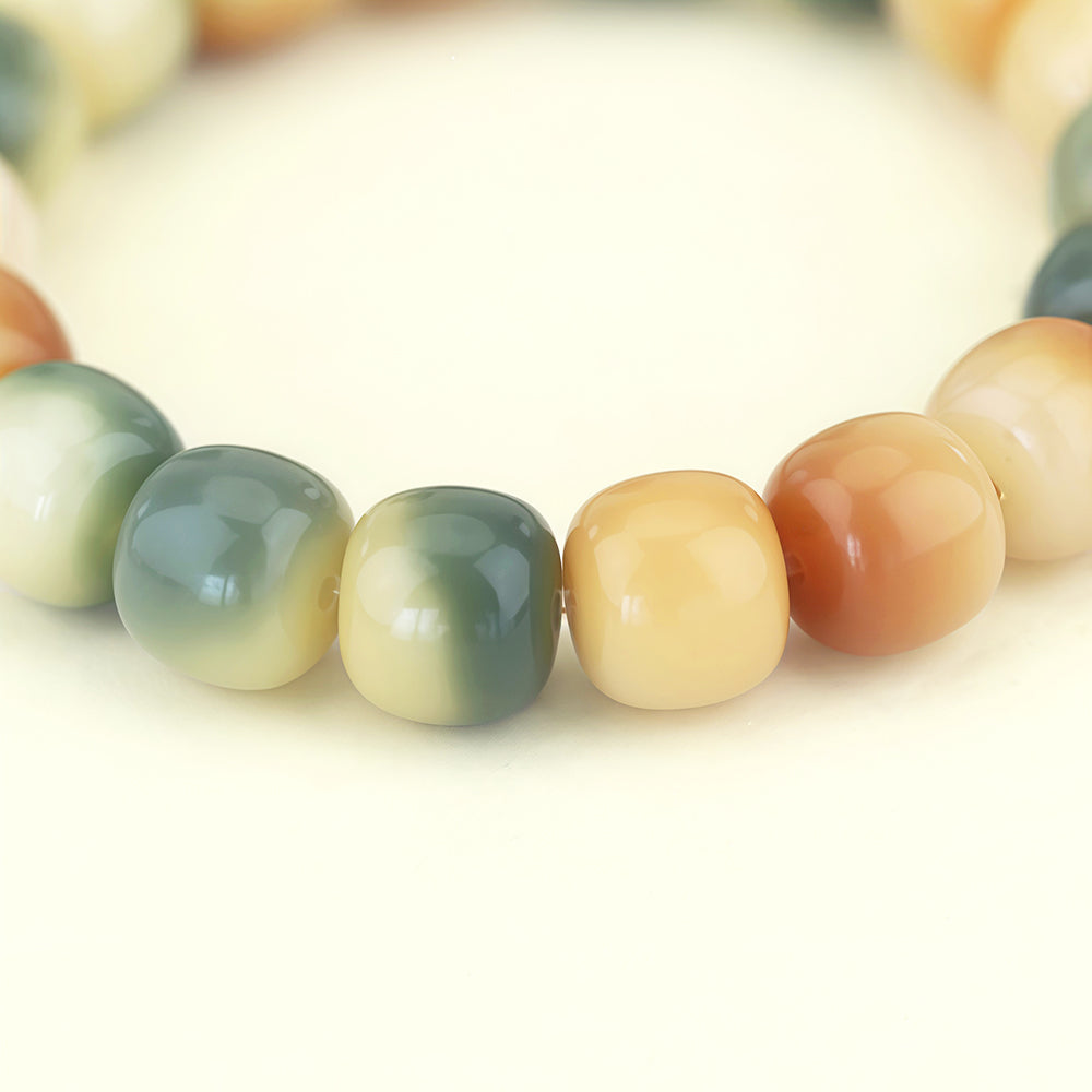 Bodhi Root Bead Bracelet, Meditation Prayer Beads Bracelet, Spiritual Awakening Jewelry aurimala9
