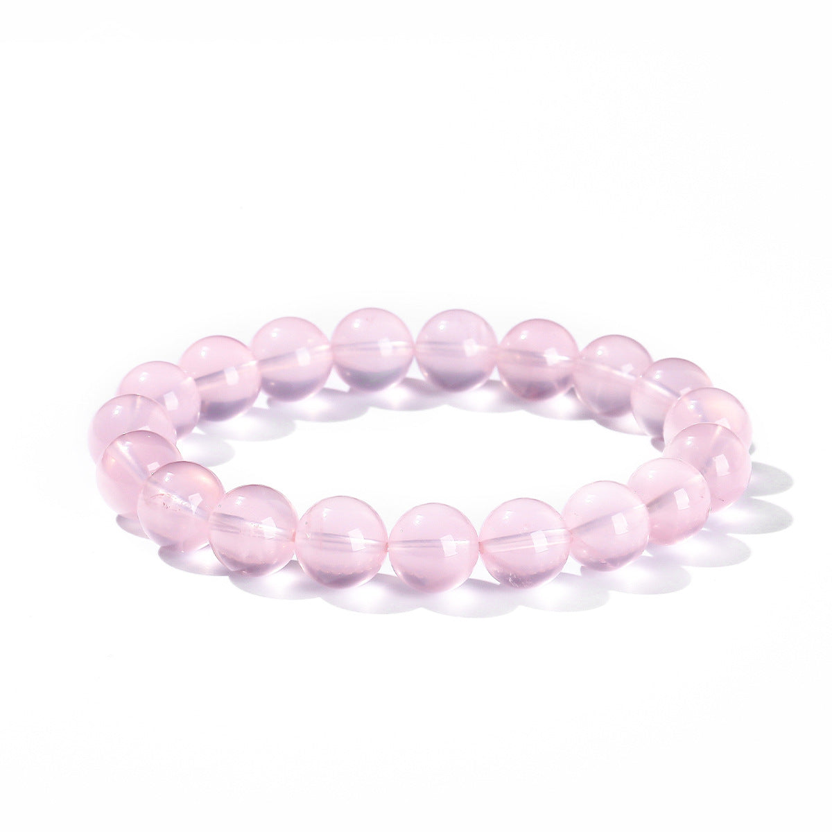 Natural Star Rose Quartz Bracelet for Women – Healing Crystal for Love, Calm & Emotional Balance - aurimala3